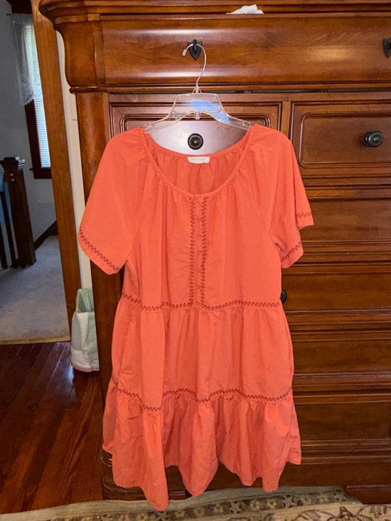 beachlunchlounge Dresses & Skirts - Beach Lunch Lounge Arden Dress Orange Size M w/ Pockets